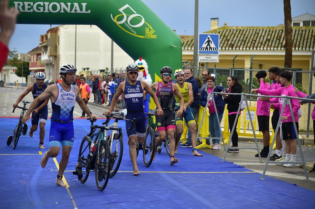 Llegada del triatlón de Fuente Álamo (II)