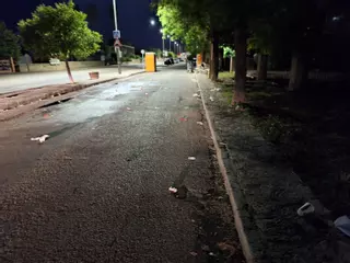 FOTOS | La basura acumulada durante la marcha Des Guell a Lluc a peu, en imágenes
