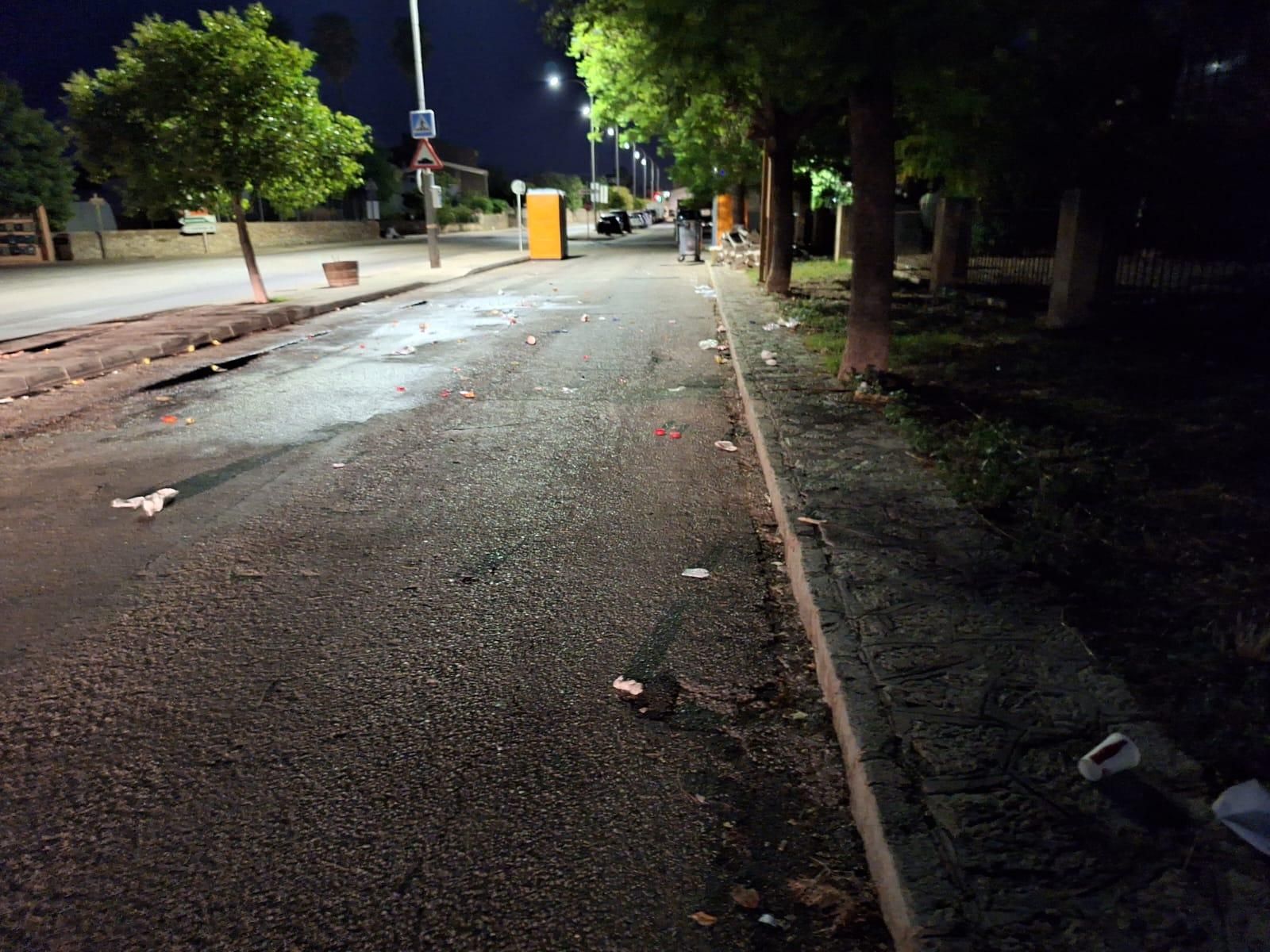 FOTOS | La basura acumulada durante la marcha Des Guell a Lluc a peu, en imágenes