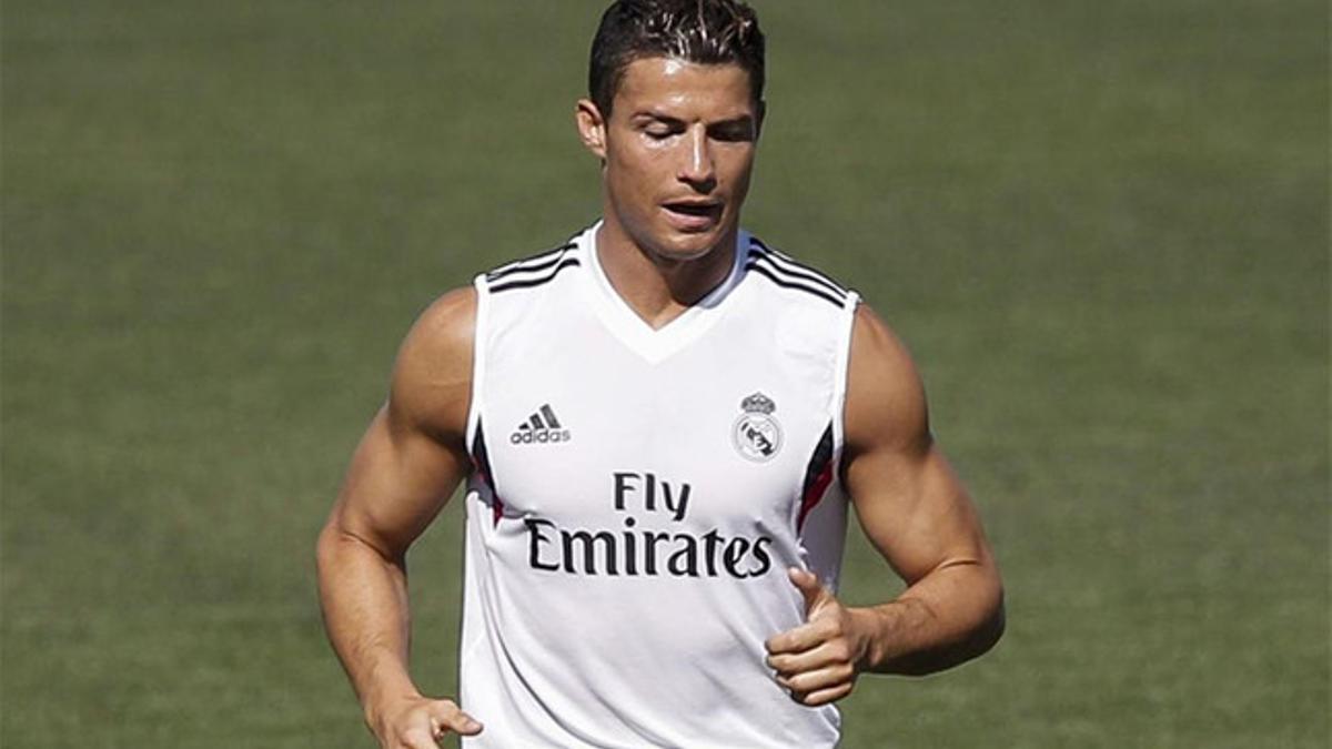 Cristiano Ronaldo no se entrenó esta vez