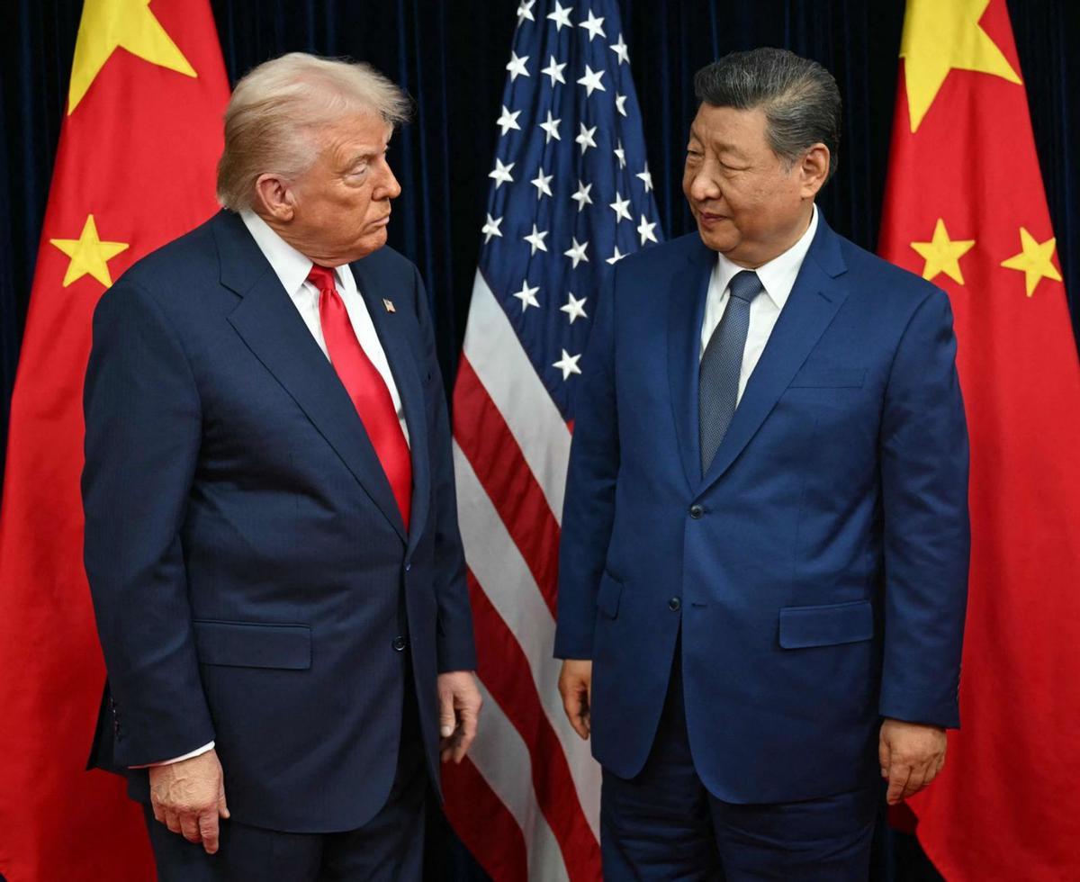 Xi i Trump segellen un armistici comercial i esquiven temes sensibles Xi i Trump segellen un armistici comercial i esquiven temes sensibles