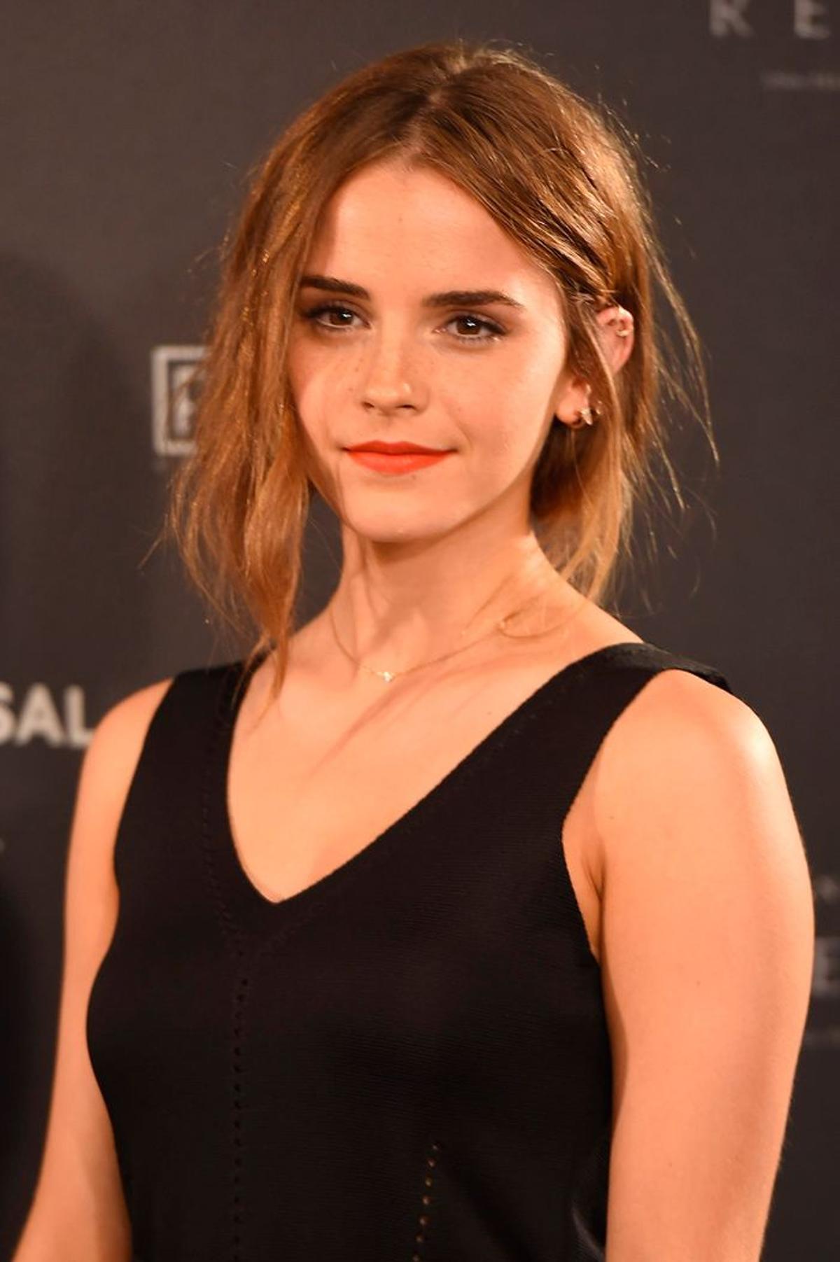 Emma Watson seduce a Madrid con su falso bob