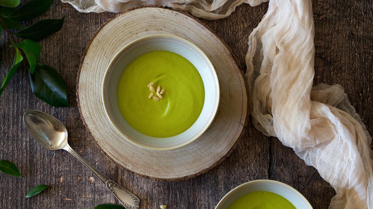 Una crema de verduras es una opción de cena ideal para adelgazar