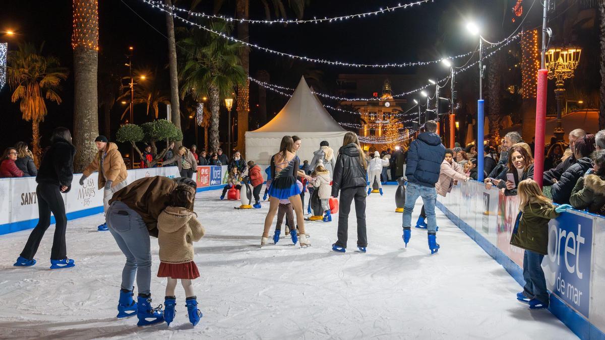 L'única pista de patinatge de la Costa Brava