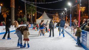 Lúnica pista de patinatge de la Costa Brava