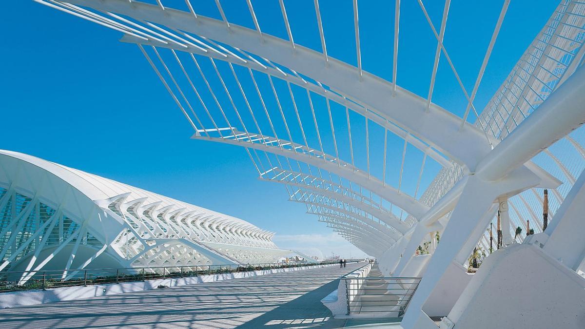 La Ciudad de las Artes y las Ciencias es otra gran obra del arquitecto Santiago Calatrava