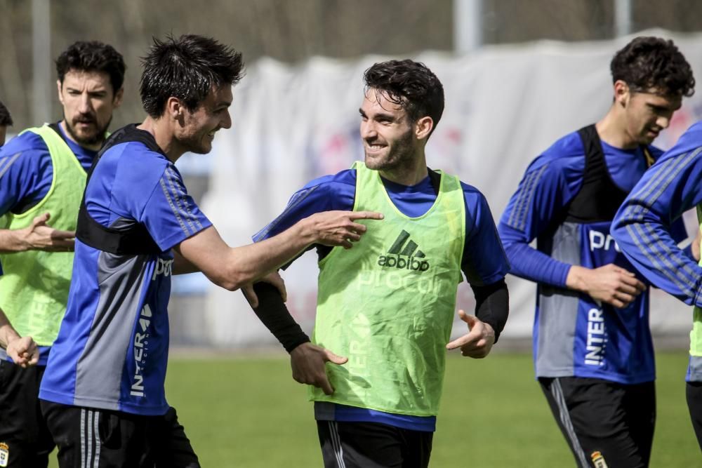 Entrenamiento del Real Oviedo en El Requexón