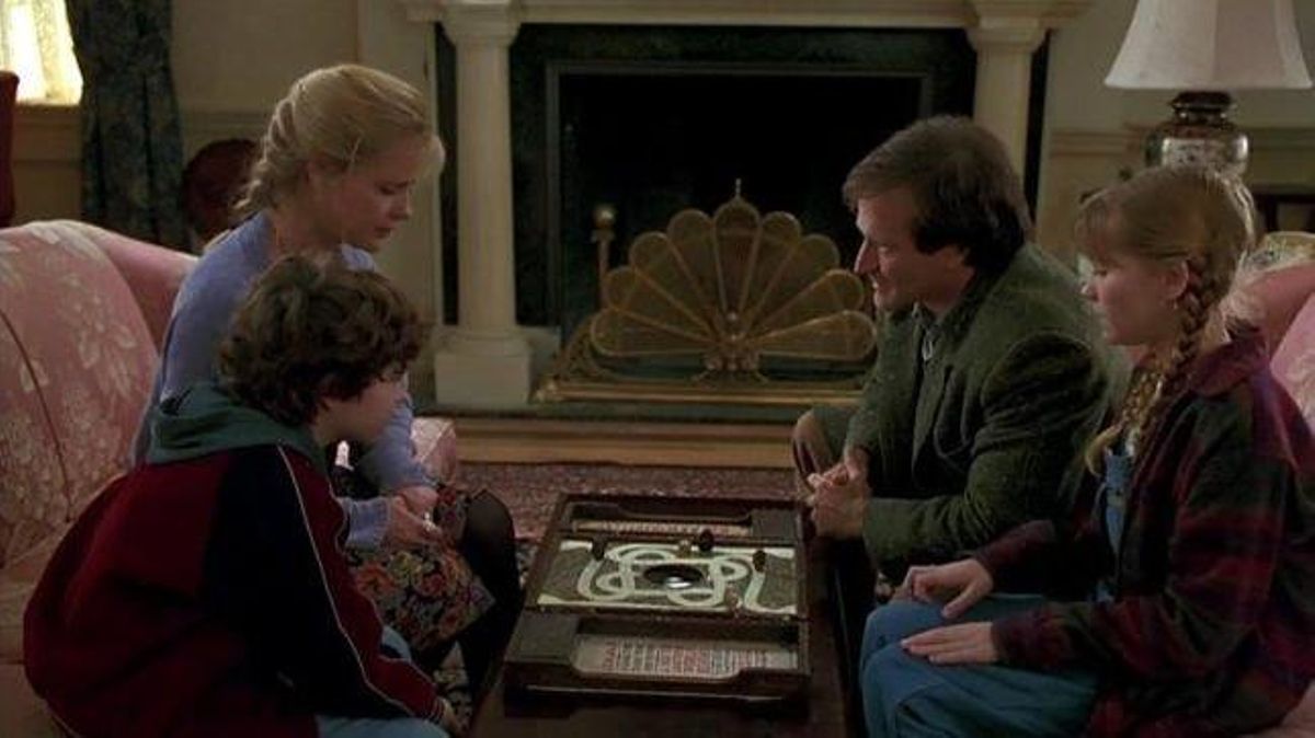 Robin Williams a ’Jumanji’ (1995).