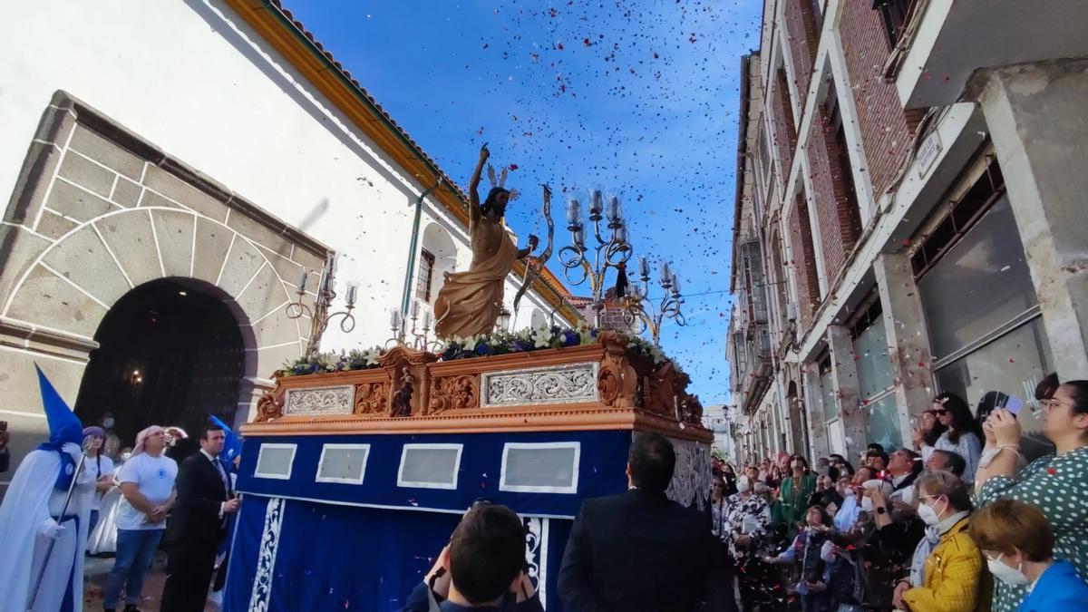 Procesión del Resucitado en Villanueva de Córdoba.