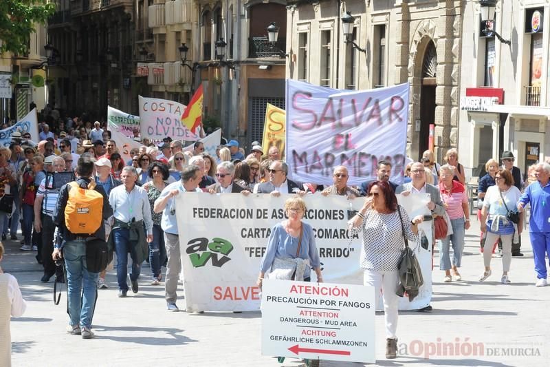 Los lodos del Mar Menor llegan a Murcia