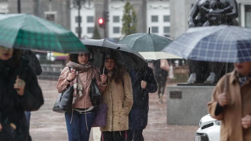 La lluvia no da tregua el fin de semana