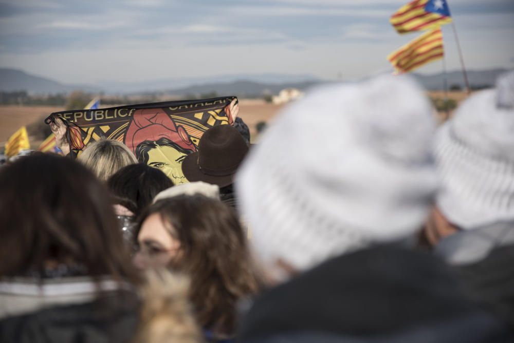 Acte a l'esplanada de Lledoners convocat per Assem