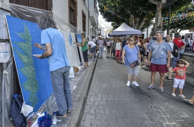 Concurso de pintura en Agaete