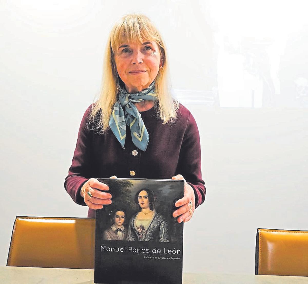 María de los Reyes Hernández Socorro, ayer, en La Regenta.