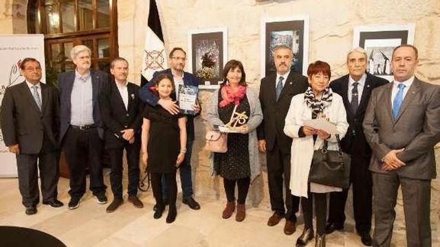 Premiados y directivos.