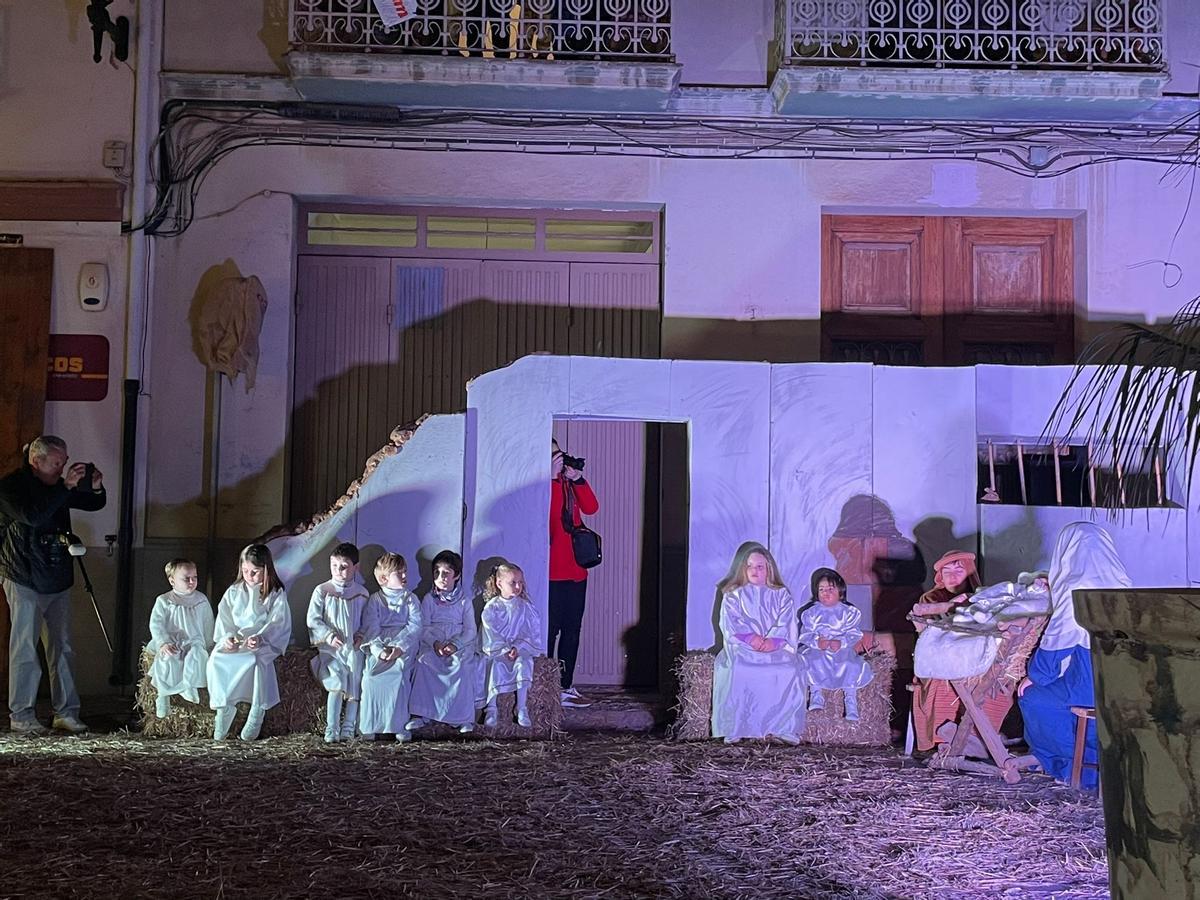 Fotos del belén viviente de Lluïsos en Almassora