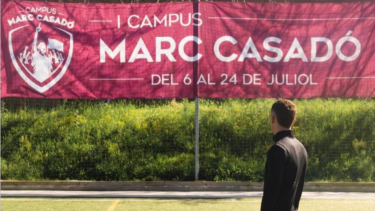 Marc Casadó pondrá en marcha este verano su propio campus en Molins de Rei