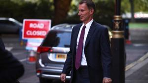 El nuevo ministro de Finanzas de Reino Unido, Jeremy Hunt.