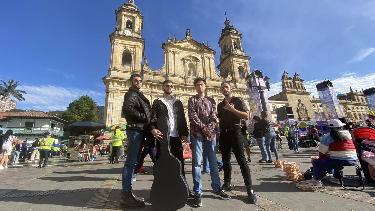 Rueda de prensa con Jota Dani y Pepe de ARDE BOGOTÁ