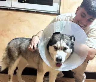 Kira ya está en casa con su familia en Corcubión: "Estamos sen palabras"