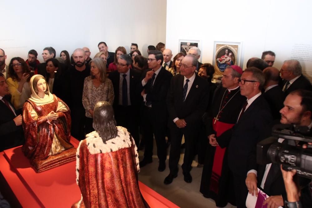 Inauguración de la exposición 'Pedro de Mena. Granatensis Malacae'