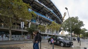 Vuit càmeres al voltant del Camp Nou restringiran el trànsit de set carrers