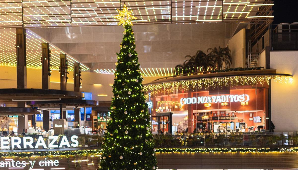 El árbol de Navidad de Bonaire, ubicado en “Villa Navidad” tiene 13 metros de alto.