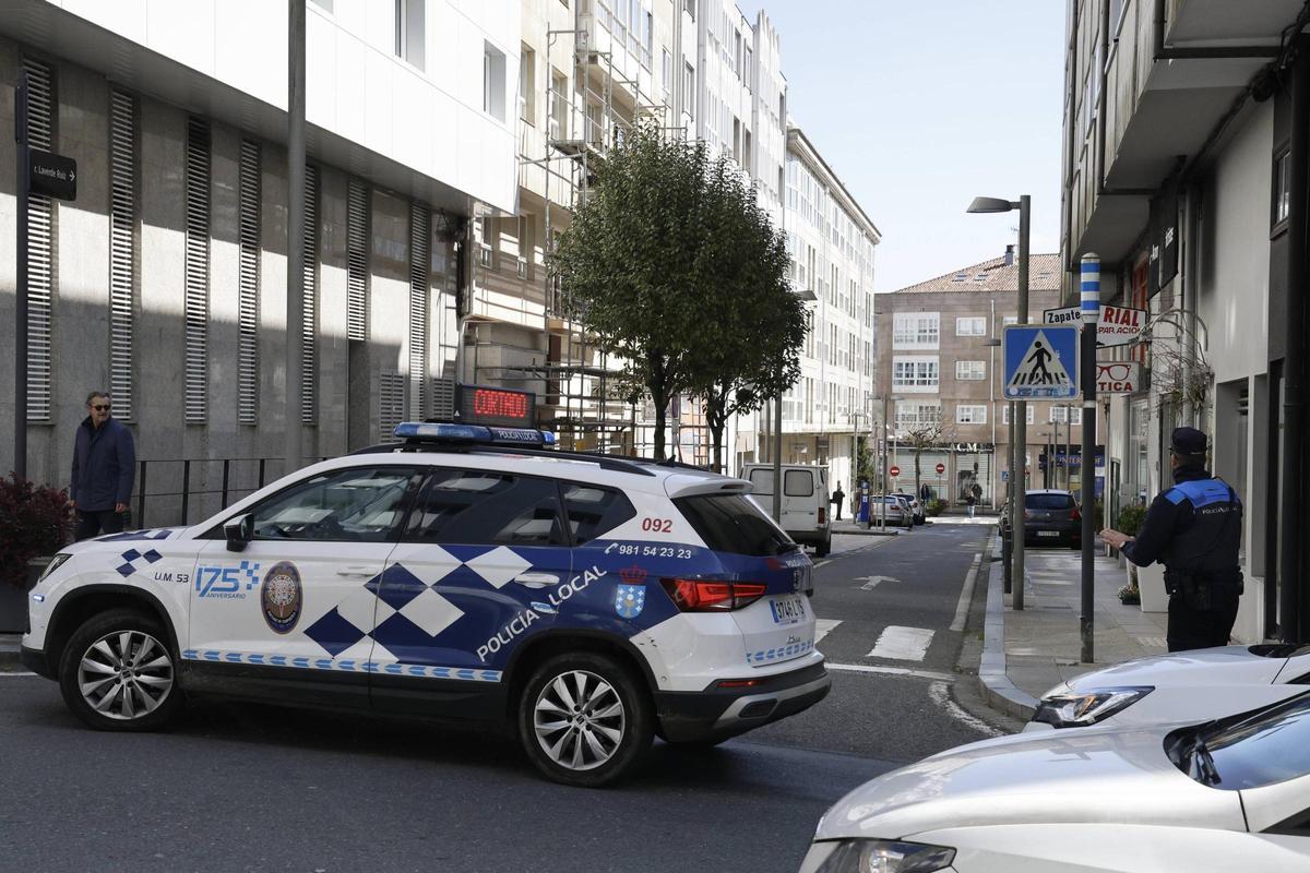Tras el suceso, la Policía Local cortó la calle