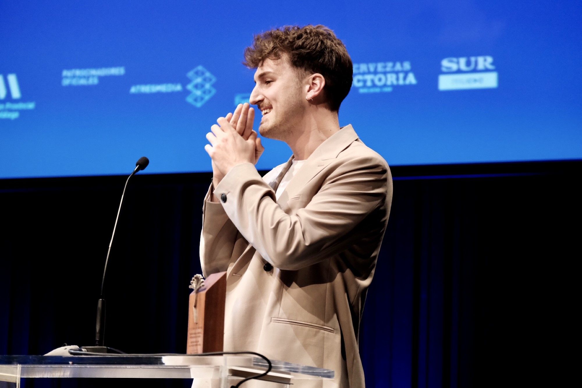 Entrega de premios a los cortometrajes del Festival de Málaga