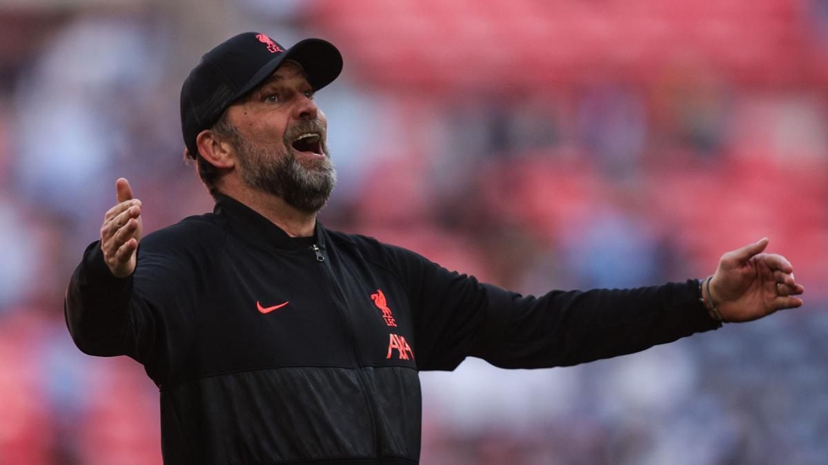 Jürgen Kloop, durante un partido del Liverpool esta temporada.