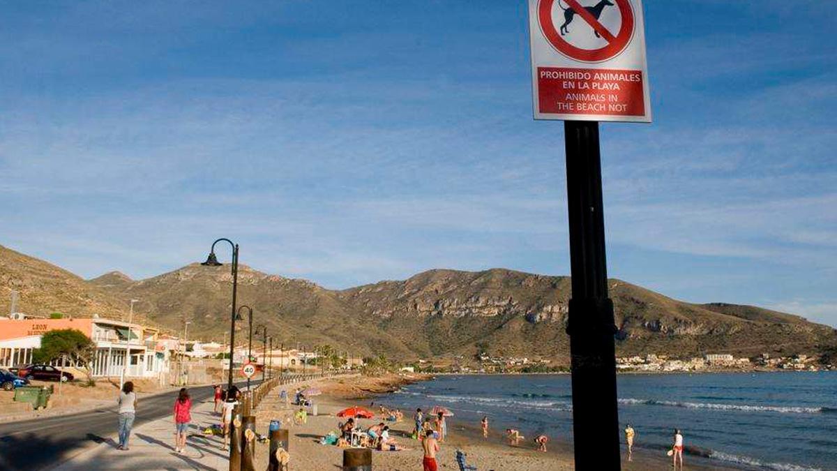 Playa de la Chapineta de Cartagena