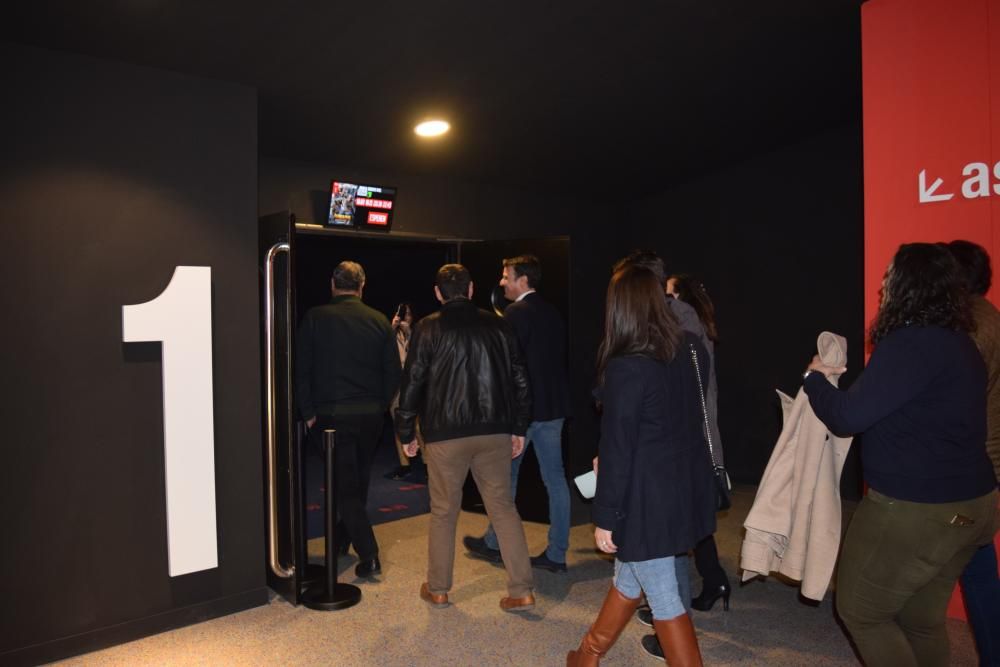 Inauguración de las siete salas de cine en Molina