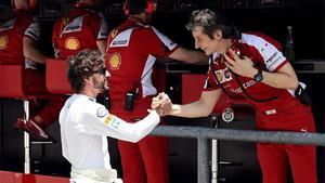 F1 - GP Malasia. Entrenamientos en Sepang. Fernando Alonso