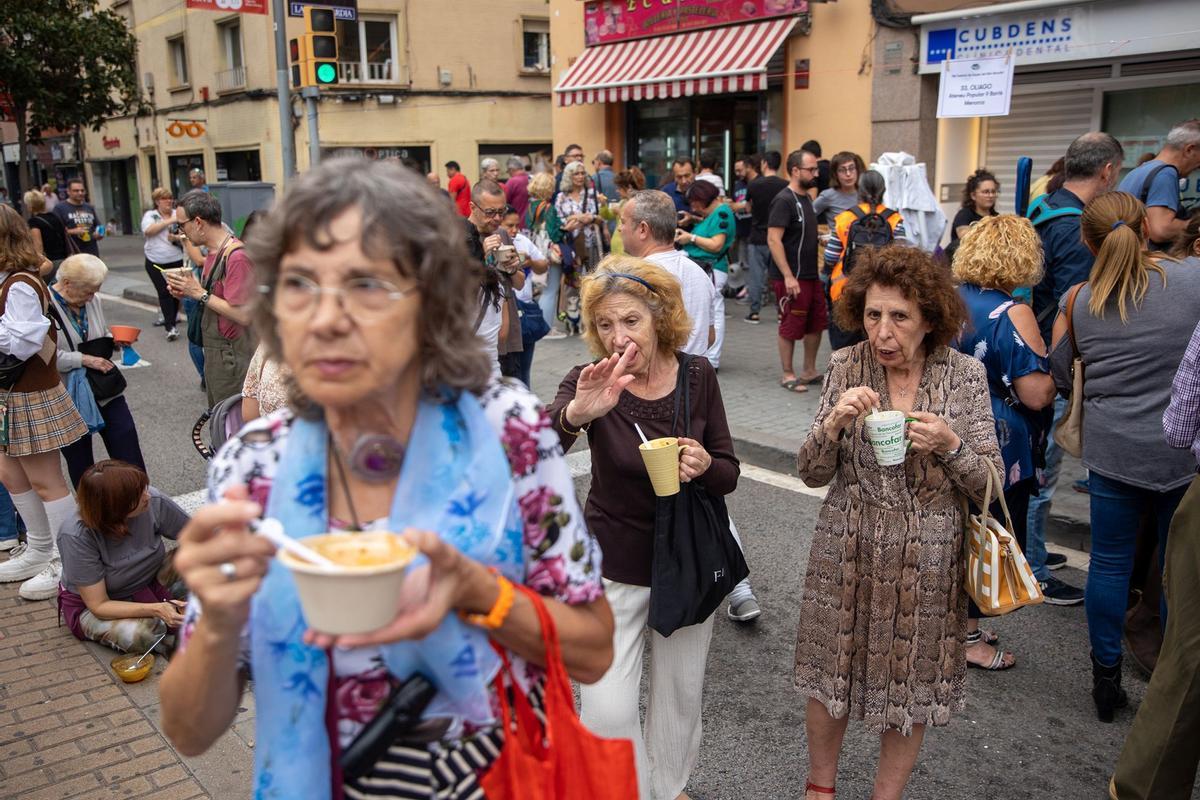 Éxito en la 18ª edición del Festival Sopes del Món, celebrado en la Marquesina de la Via Júlia, Nou Barris.