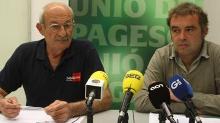 UP diu que els ajuts al sector lleter són &quot;injustos&quot;