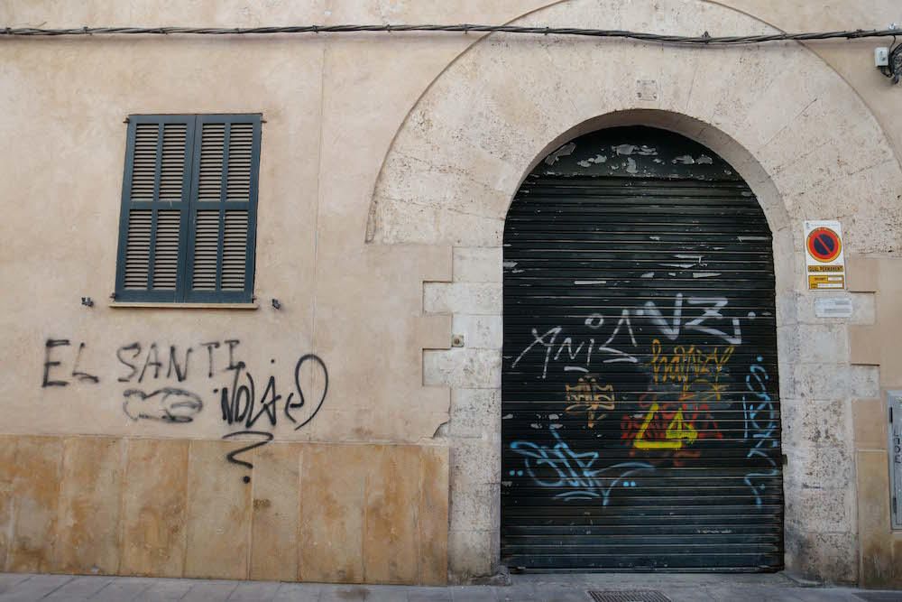 Palma, una ciudad pintarrajeada