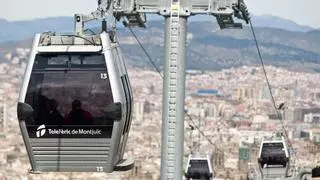 El Teleférico de Montjuïc vuelve a funcionar después de su mantenimiento anual