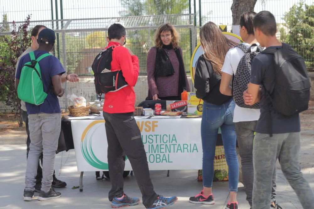 Actividades de la III Marxa Escolar per l'Horta