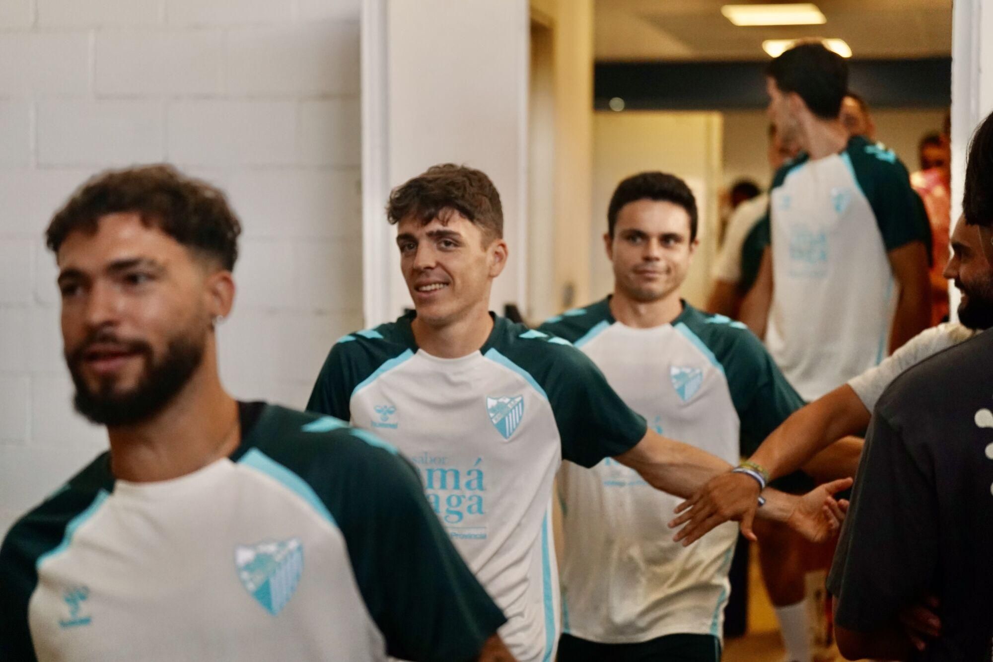 Primer entrenamiento del Málaga CF para la pretemporada