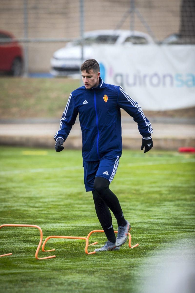 Entrenamiento del Real Zaragoza de hoy 30 de diciembre