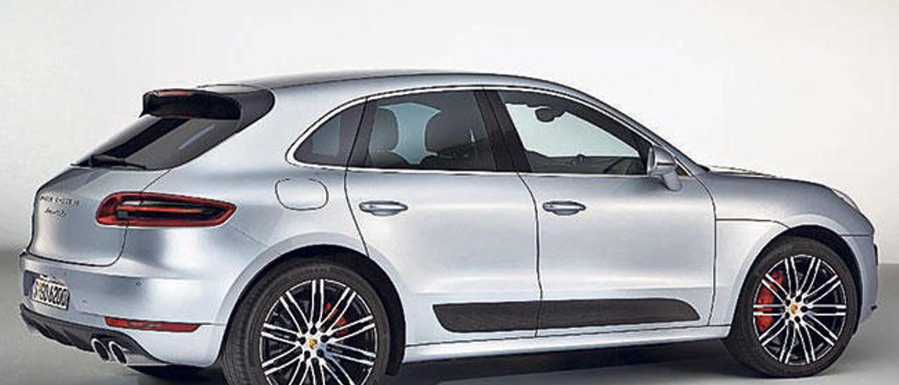 El Porsche Macan Turbo se coloca en la cumbre de la familia. // FdV