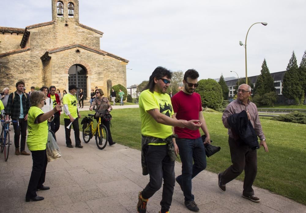 Marcha e inauguración de la exposición de Trazados