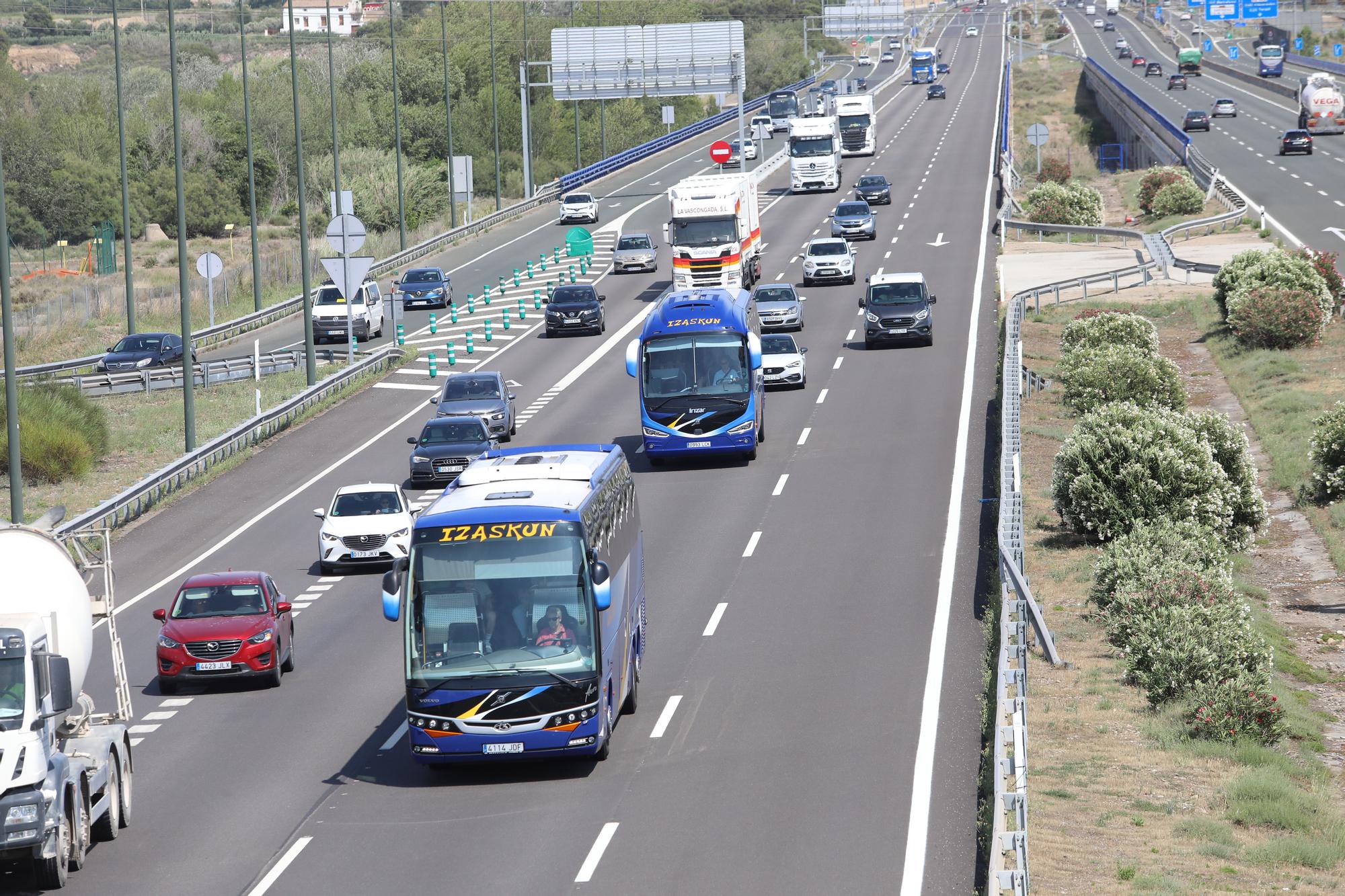 Comienza la operación salida en Aragón: más de 300.000 vehículos este fin de semana