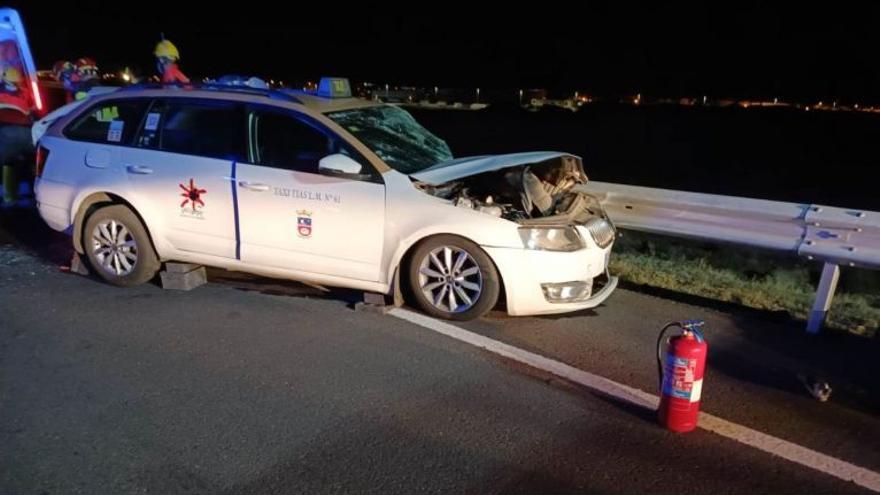 Dos personas graves en una colisión múltiple en Lanzarote