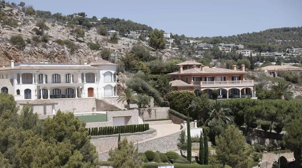 Hier stehen viele Luxusimmobilien: Palmas Villenviertel Son Vida.