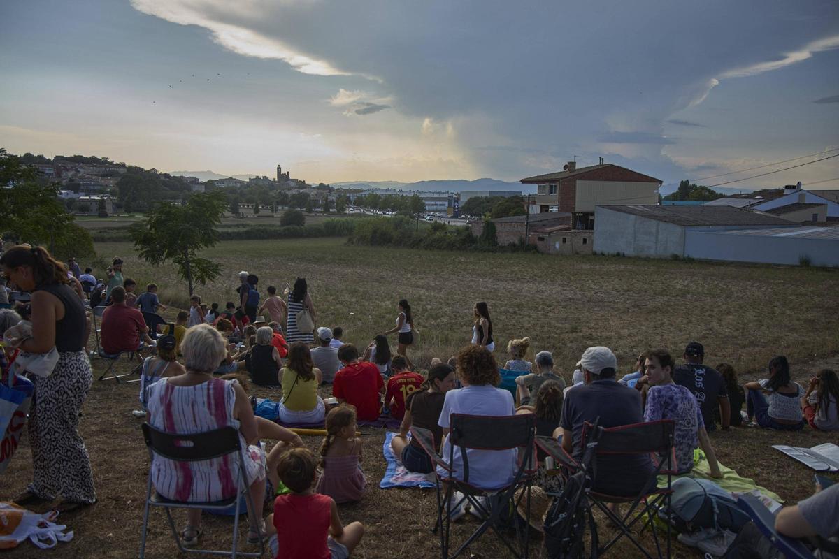 L'eclipsi a Llagostera