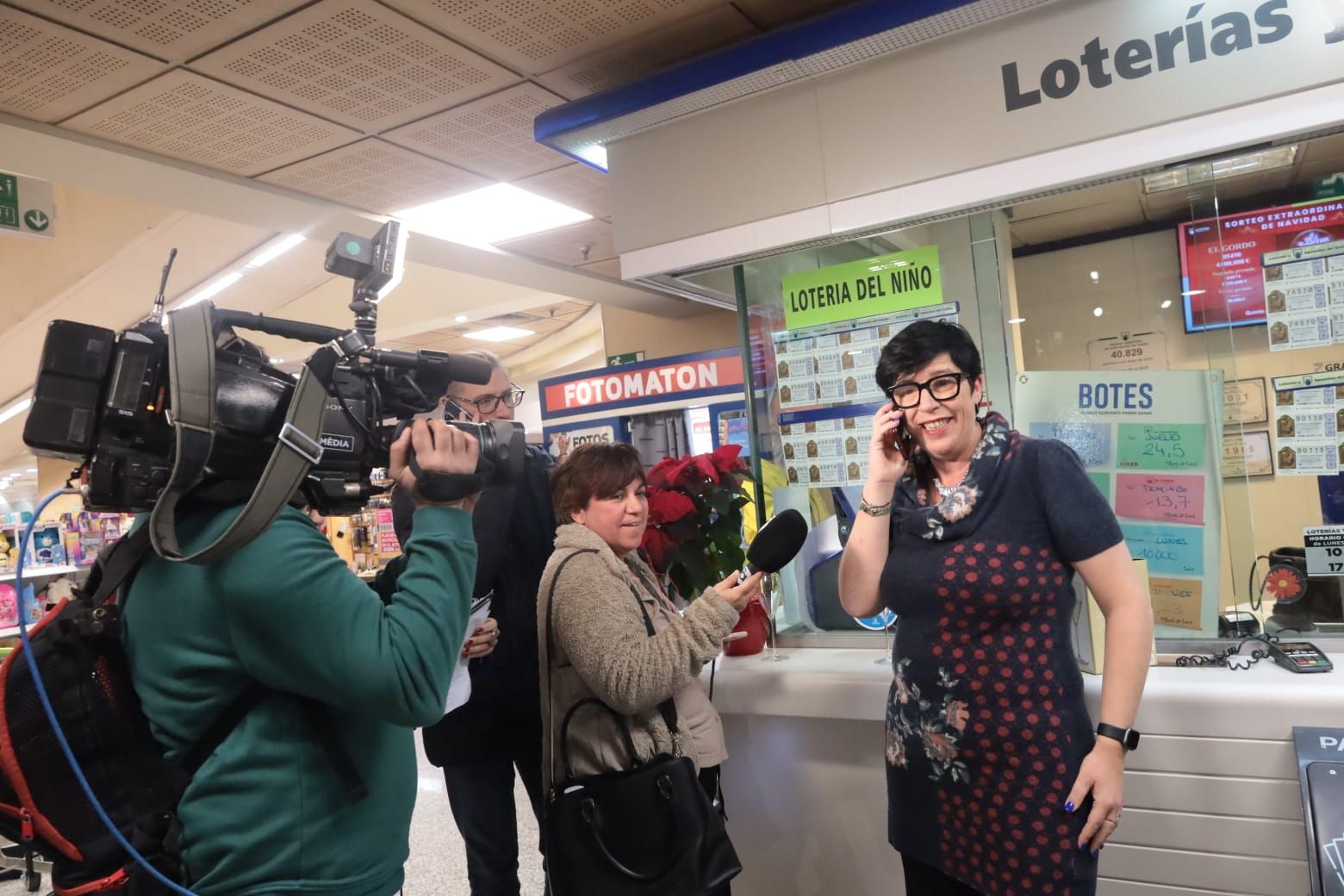 Las imágenes de la alegría que deja el Gordo en Castelló