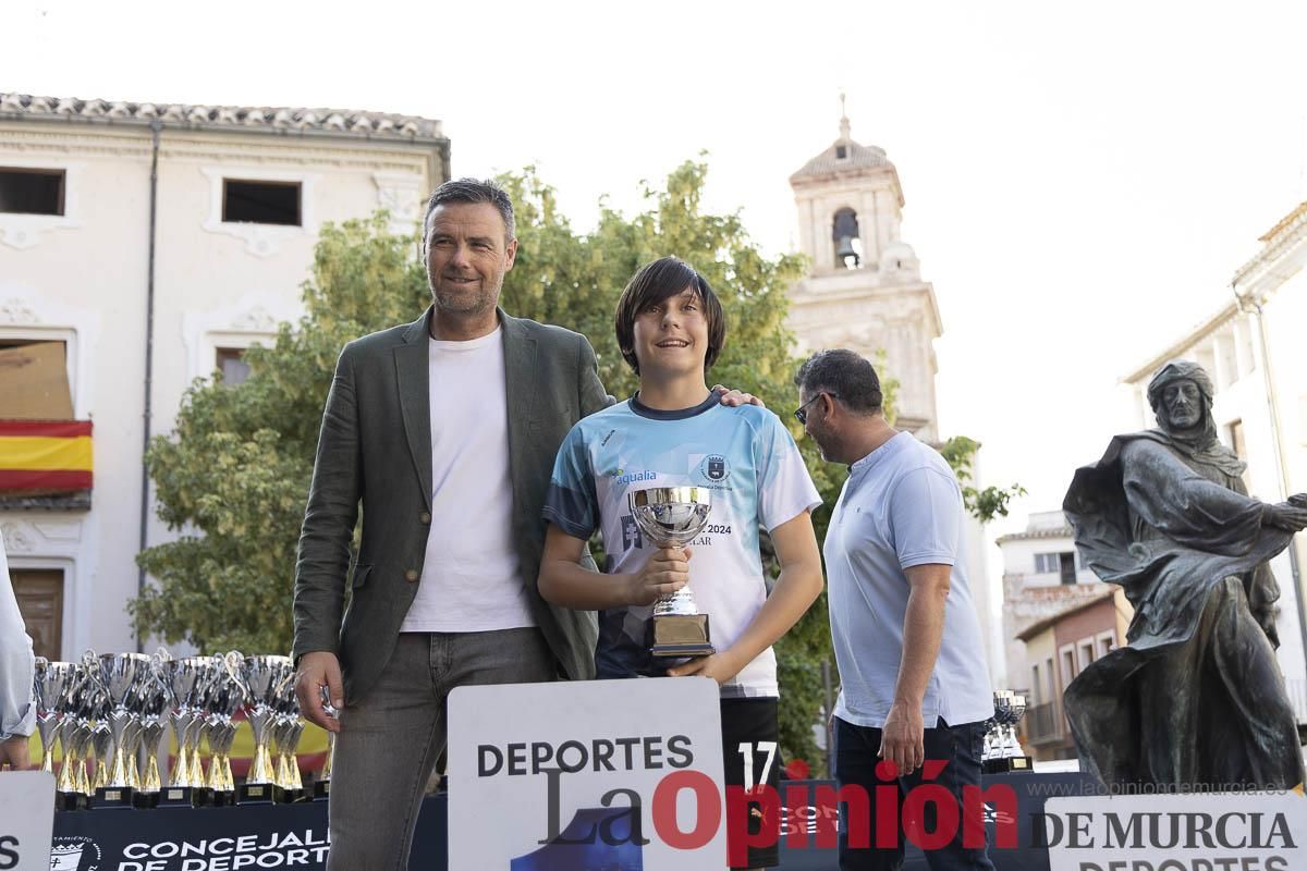 Clausura de las Escuelas Municipales Deportivas de Caravaca