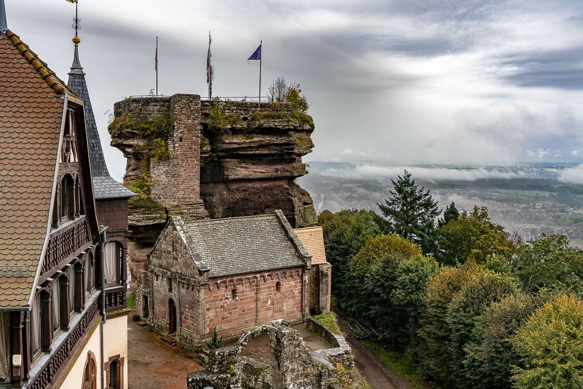 Château du Haut-Barr en Saverne.