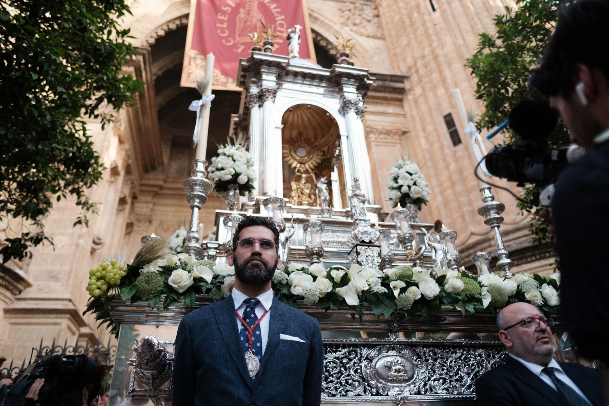 Procesión del Corpus Christi en Málaga 2025